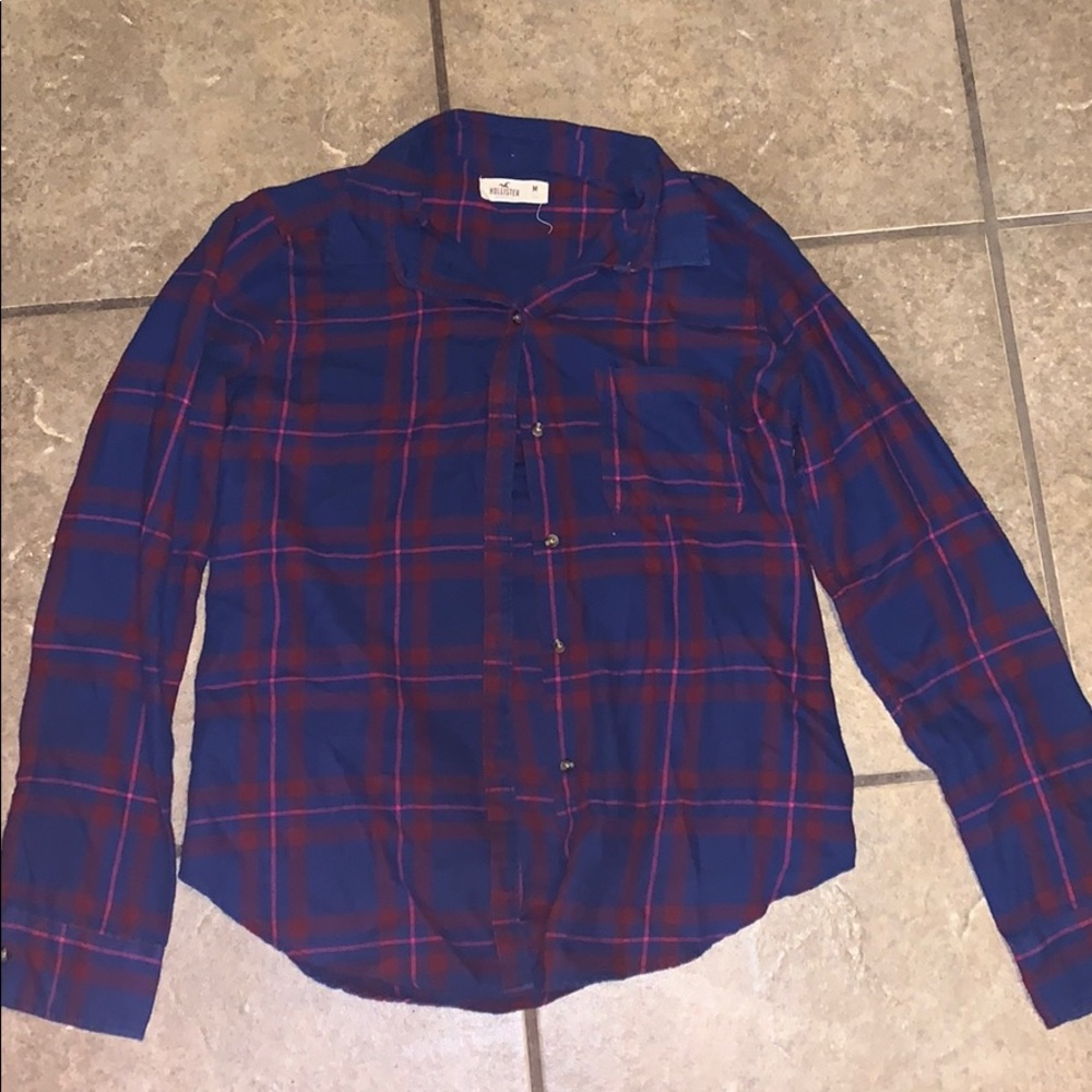 Plaid Hollister Flannel